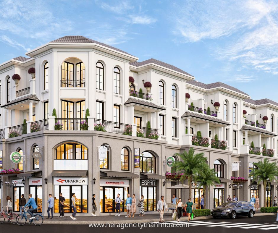 Shophouse dự án Heragon City Nam Ngạn Thanh Hóa