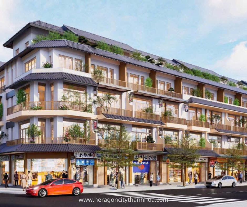 Shophouse phân khu Nhật Bản Heragon City