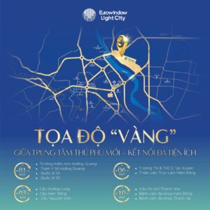 Vị trí dự án Eurowindow Light City Thanh Hóa
