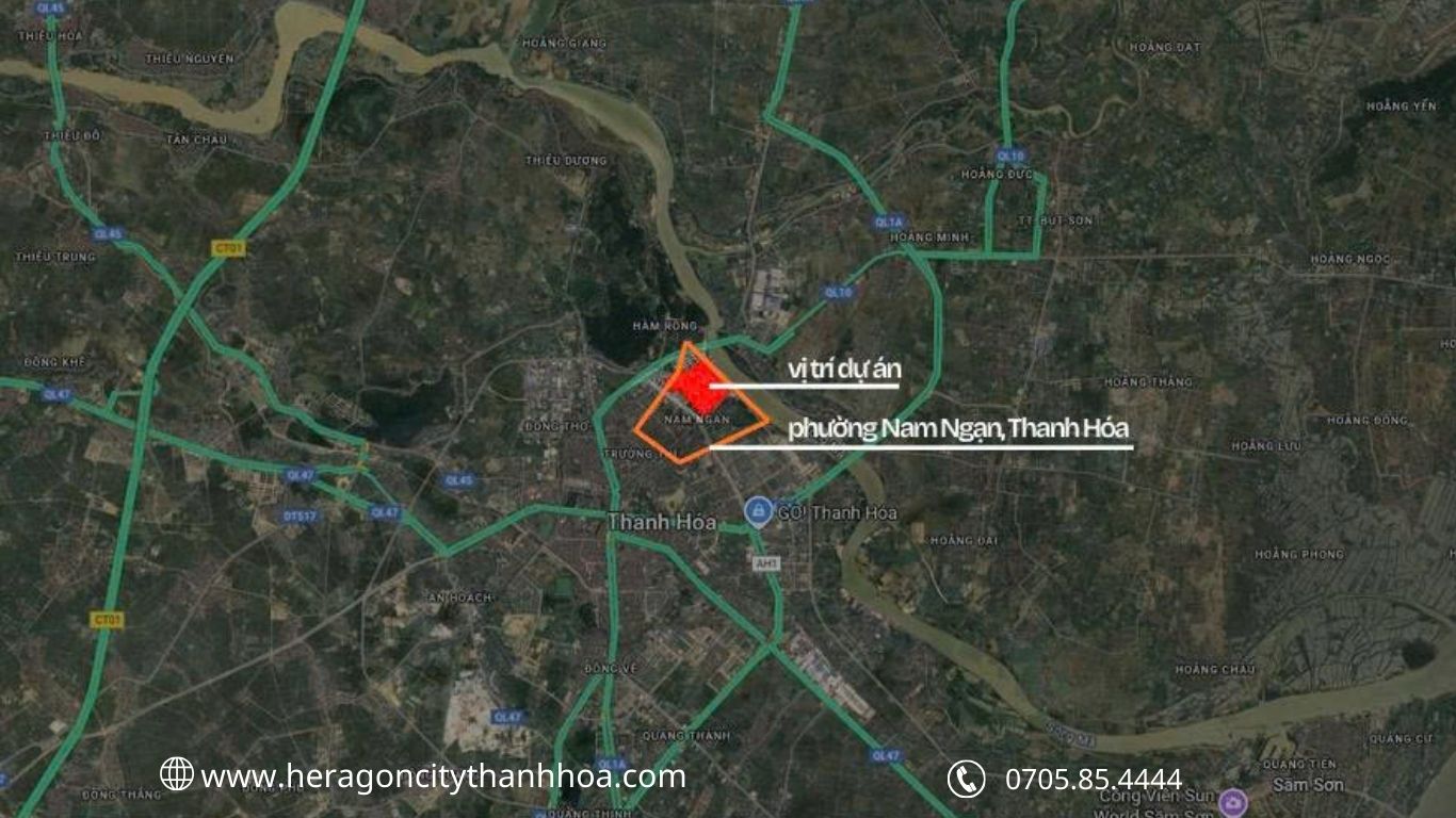 Vị trí dự án Heragon City