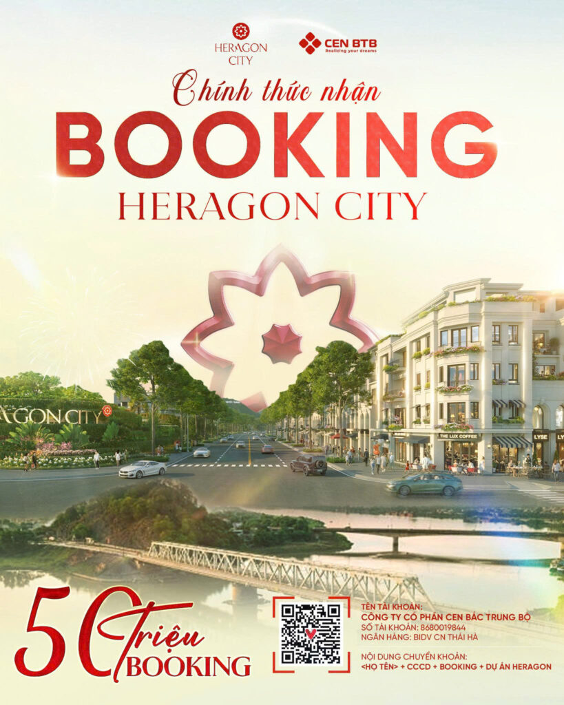 Booking dự án Heragon City Nam Ngạn