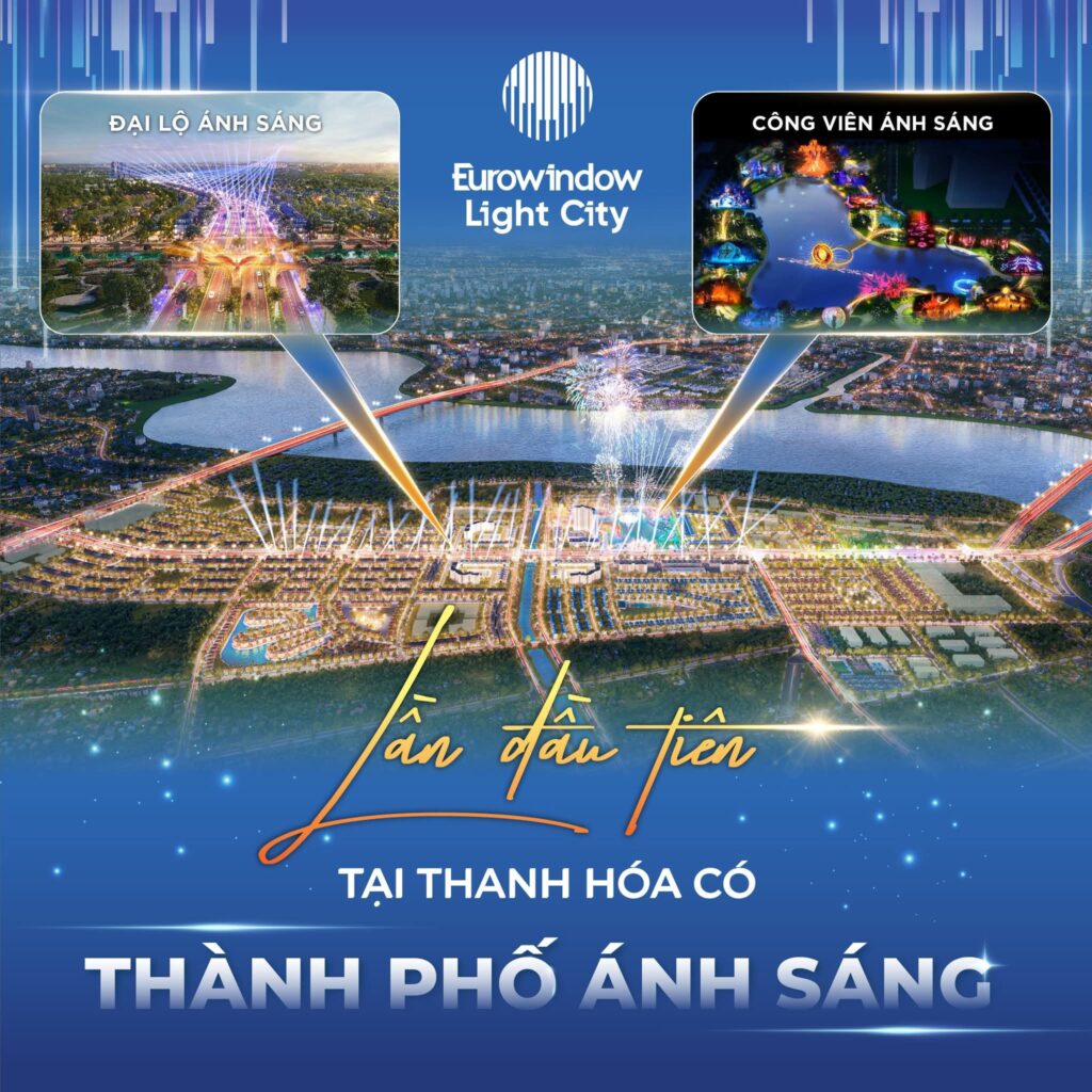Toàn cảnh khu đô thị Eurowindow Light City Thanh Hóa