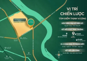 Vị trí the sentosa Vinhomes Thanh Hóa