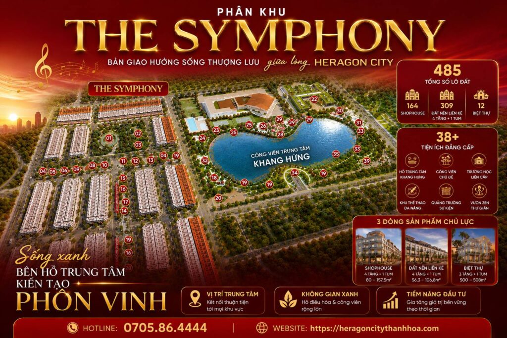 Tổng quan phân khu The Symphony Heragon City
