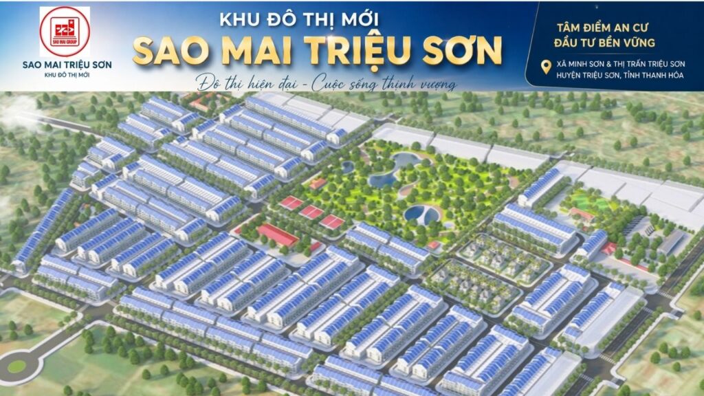 Khu đô thị mới Sao Mai Triệu Sơn Thanh Hóa