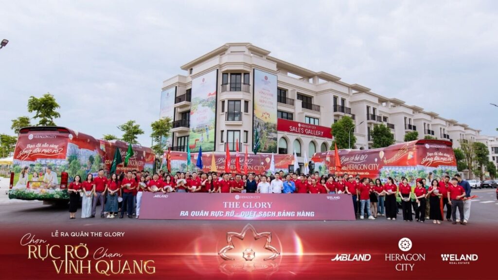 Sự kiện ra quân phân khu The Glory Heragon City 2026