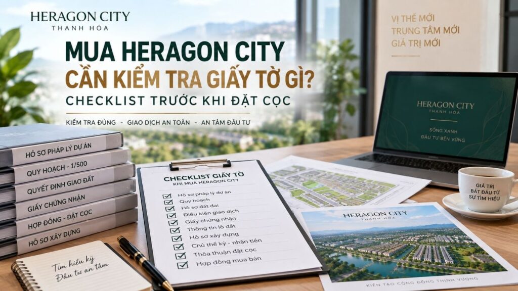 Checklist giấy tờ cần kiểm tra khi mua Heragon City