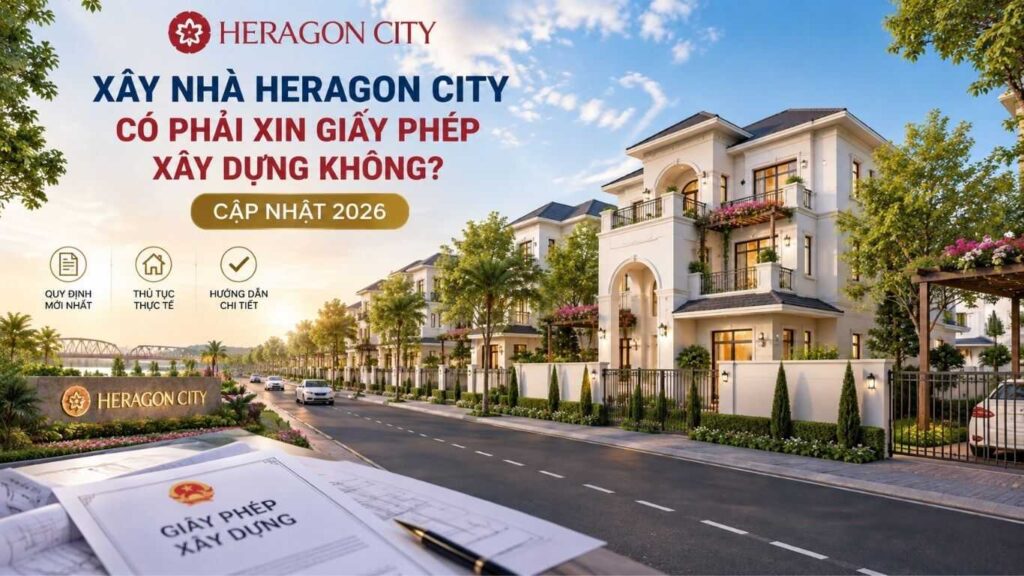 Heragon City có phải xin giấy phép xây dựng không - cập nhật 2026