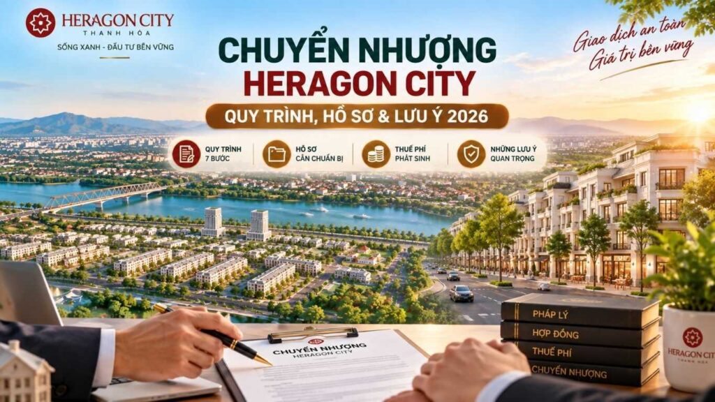 Chuyển nhượng Heragon City quy trình hồ sơ và lưu ý