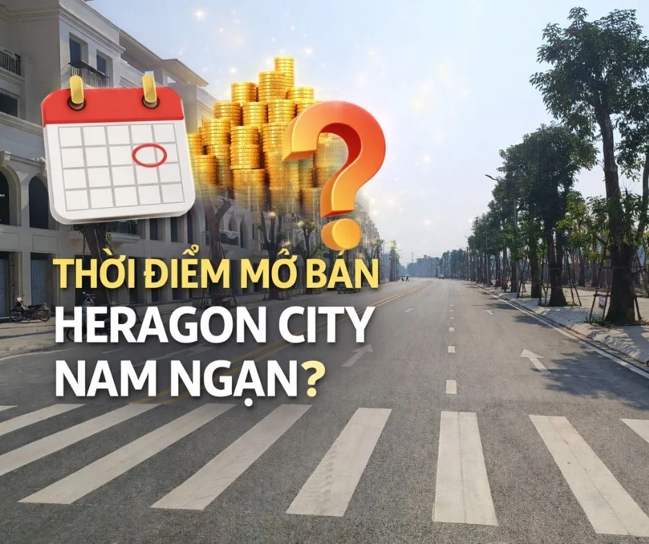 Thời điểm mở bán Heragon City Nam Ngạn Thanh Hóa