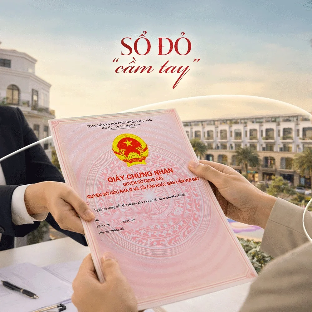 Sổ đỏ Heragon City Nam Ngạn